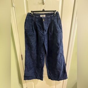 Free People Corduroy Barrel Jeans